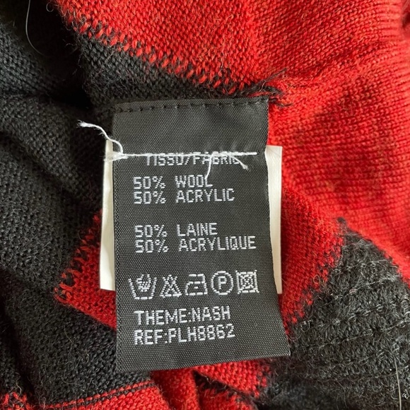 LAURAN VIDAL red and black (with sequins) sweater - Picture 4 of 5